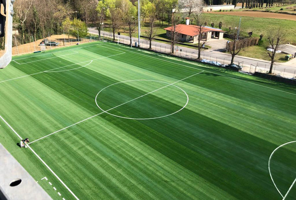 Miglioramento campo di calcio “B” – nuovo manto in erba sintetica – Pagnacco (UD)