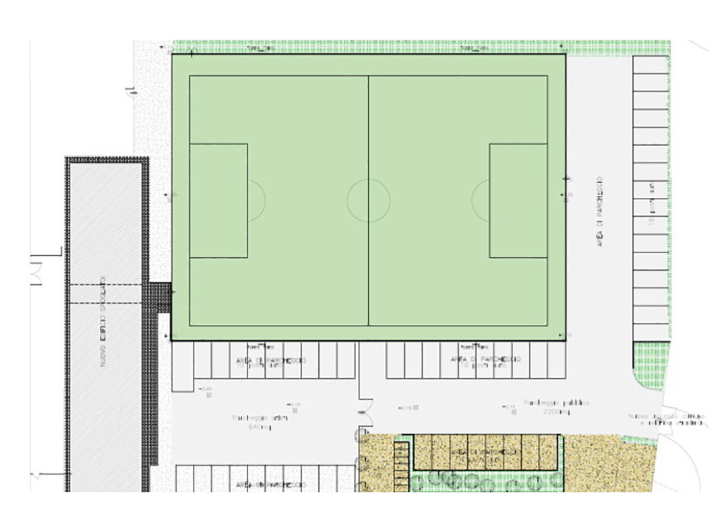 Opere di miglioria impianto sportivo “F.Capocasale” – Udine