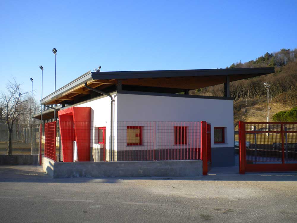 Ristrutturazione impianti sportivi via Forgiarini – Osoppo (UD)