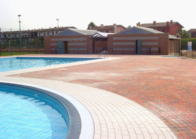 Nuova piscina scoperta con spogliatoi e bar – San Pietro in Gu (PD)