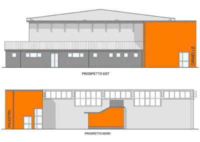 Ampliamento e adeguamento funzionale della palestra comunale – Ormelle (TV)