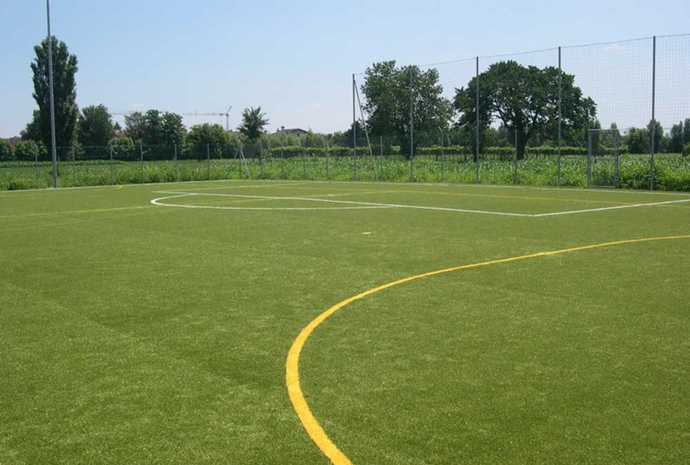 Nuovo campo di calcio d’allenamento in erba sintetica – San Pietro in Gu (PD)