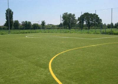 Nuovo campo di calcio d’allenamento in erba sintetica – San Pietro in Gu (PD)