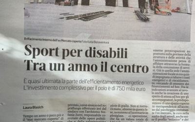 “Impianto sportivo integrato” per lo sport disabile a Monfalcone (GO)