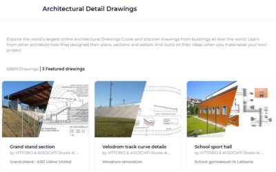 Archello: Architectural detail drawings – Agosto 2020