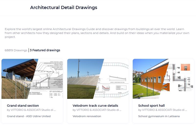 Archello: Architectural detail drawings – Agosto 2020