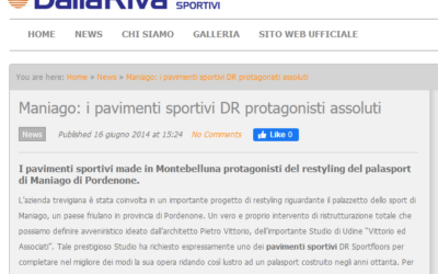 Ristrutturazione Palasport di Maniago