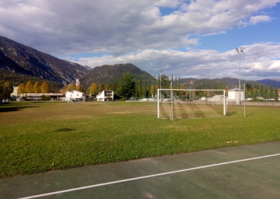 Realizzazione di un campo da calcio omologato in erba artificiale presso l’area sportiva – Maniago (PN)