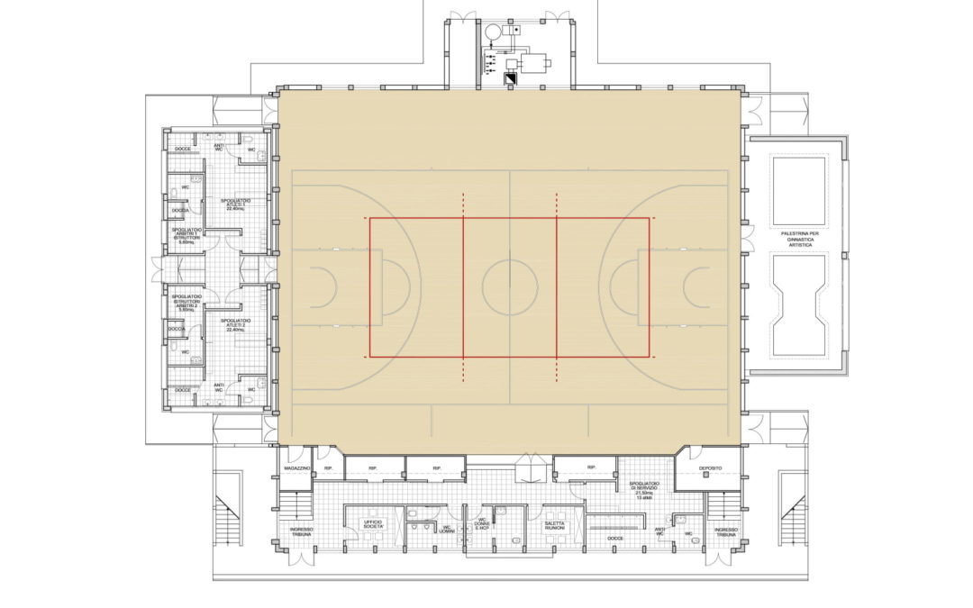 Ristrutturazione Palazzetto dello sport – Torviscosa (UD)