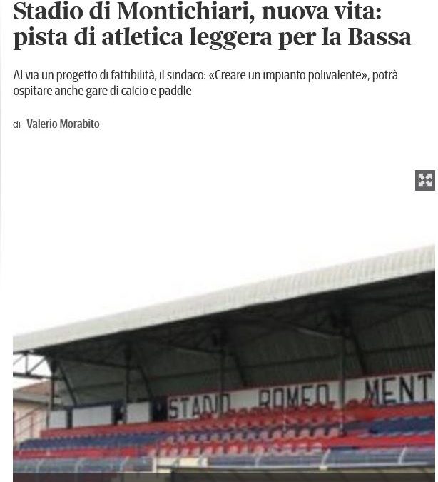 Riqualificazione Stadio “Romeo Menti” a Montichiari