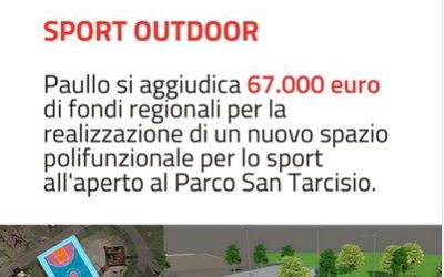 Spazio polifuzionale per lo sport all’aperto a Paullo