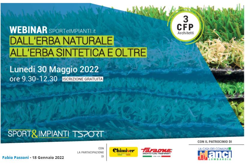 Dall’erba naturale all’erba sintetica ed oltre – Maggio 2022