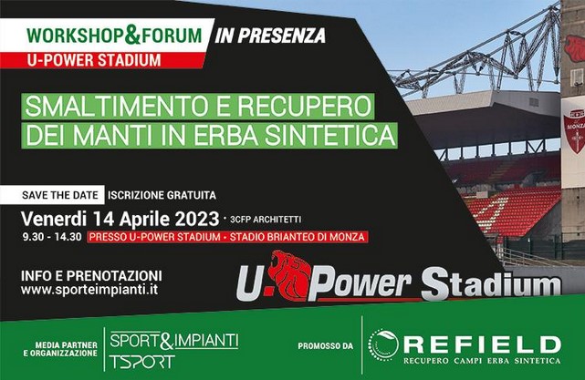 Evento tecnico – Smaltimento e recupero dei manti in erba sintetica – Aprile 2023