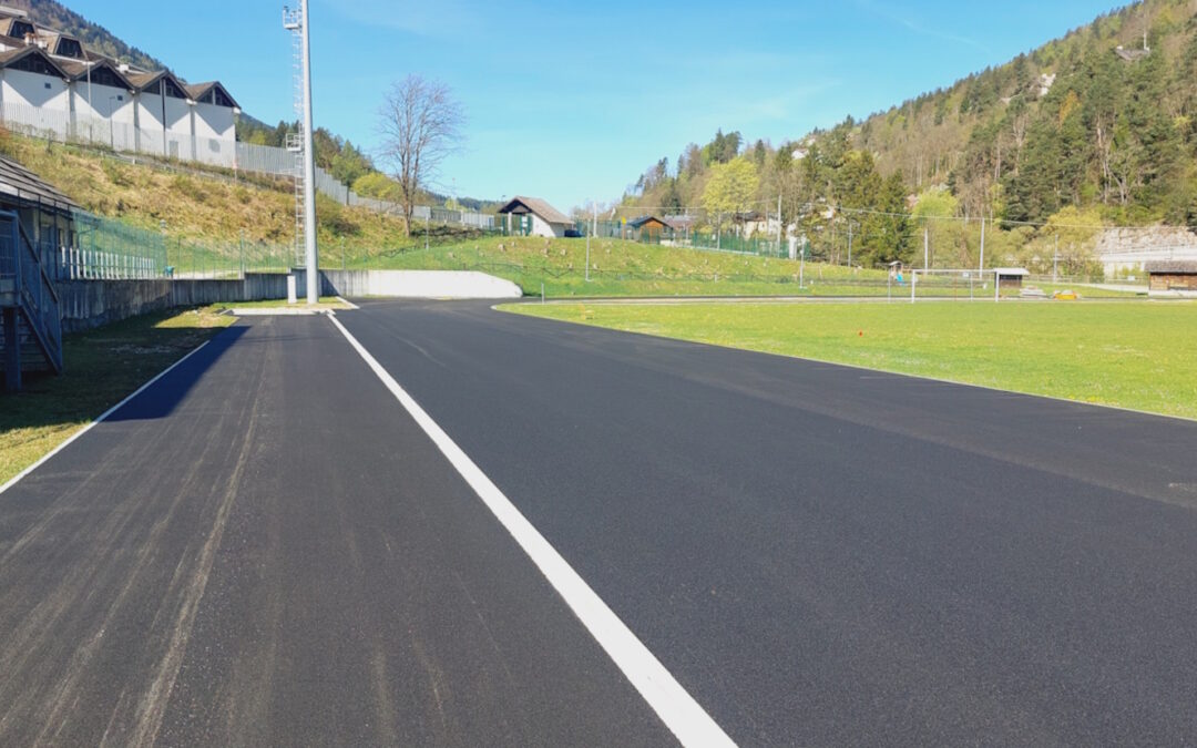 Rifacimento della pista di atletica presso il Polisportivo “Maurizio Siega” – Tarvisio (UD)