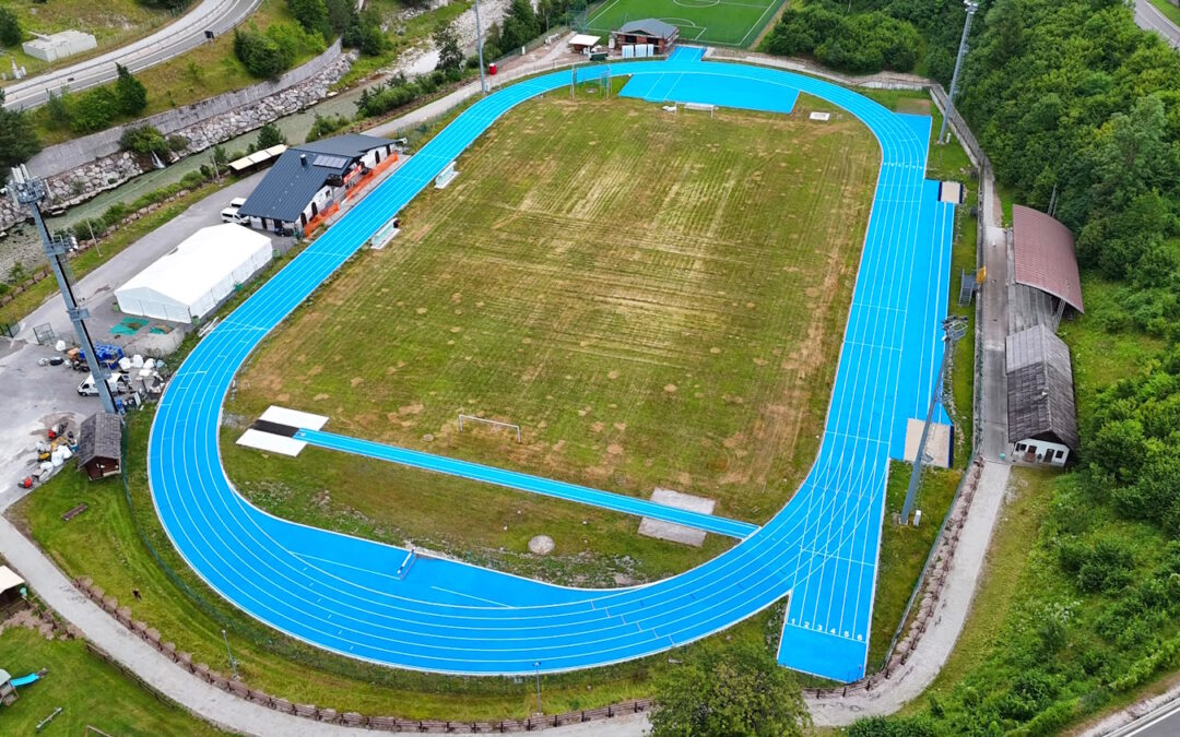 Rifacimento della pista di atletica presso il Polisportivo “Maurizio Siega” – Tarvisio (UD)