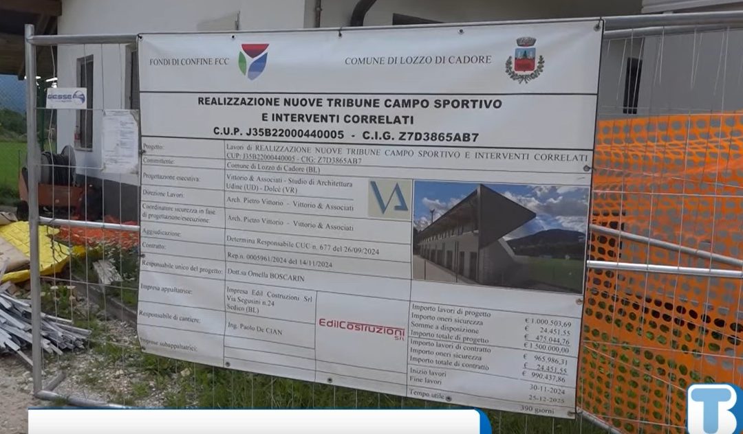 Impianto sportivo a Lozzo di Cadore (BL)