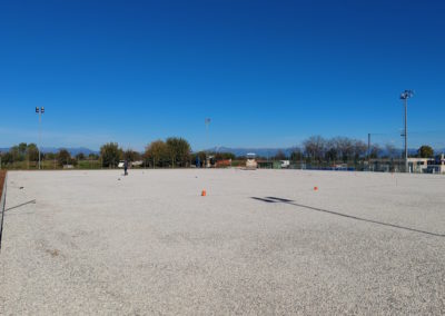 Nuovo campo da calcio d’allenamento in erba sintetica – Talmassons (UD)