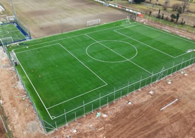Nuovo campo da calcio d’allenamento in erba sintetica – Talmassons (UD)