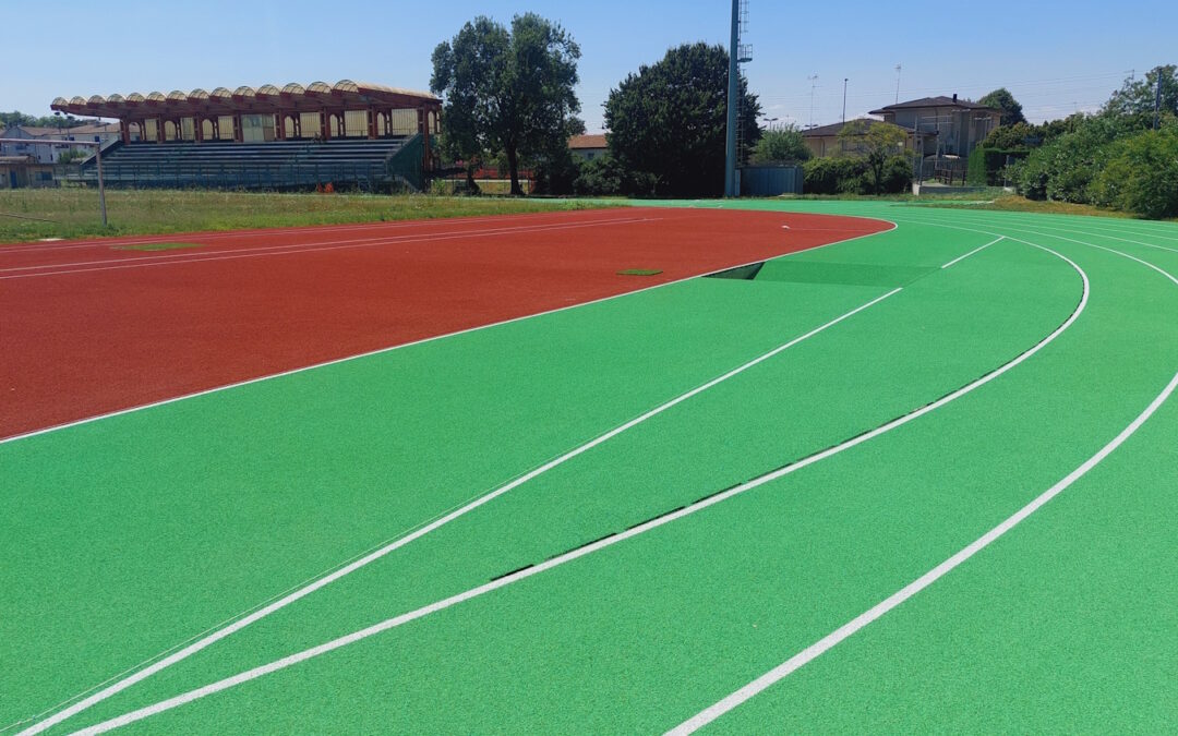 Rifacimento della pista di atletica presso lo Stadio “P.Tumiotto” – Ponte di Piave (TV)